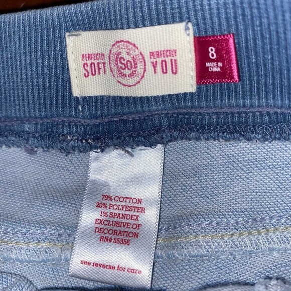 NWOT So Children's 2C Bottom Jean Shorts Size 8 - Picture 5 of 10